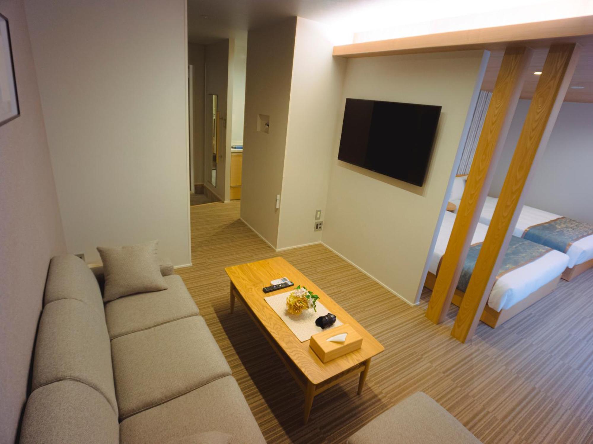 Aparthotel Grand Base Hakata Sumiyoshi à Fukuoka  Chambre photo